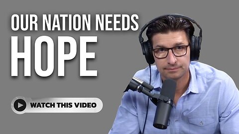 #49 Our Nation Needs Hope - The Bottom Line with Jaco Booyens