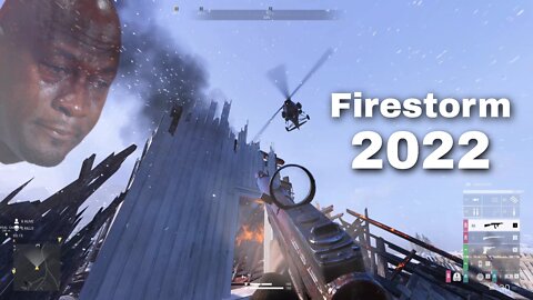 so I tried BFV: Firestorm in 2022..