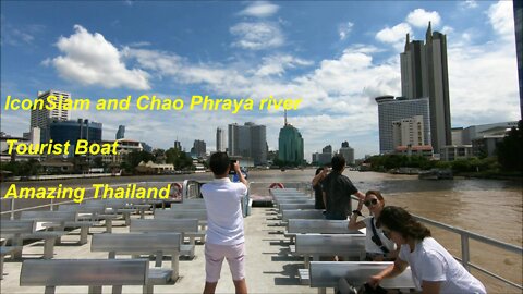 ICONSIAM (ไอคอนสยาม) Chao Phraya tourist boat in Thailand