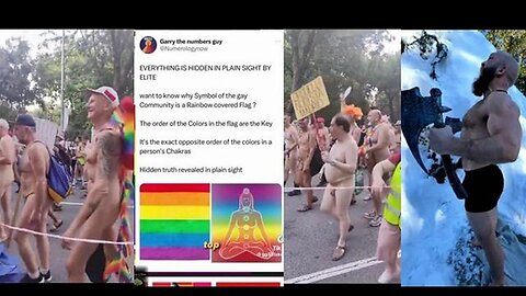 The Sick Satanic Pedophile LGBTQIA+ World All Our Children Gonna Grow Up In! [10.07.2023]
