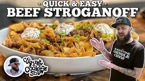 Quick & Easy Beef Stroganoff | Blackstone Griddles