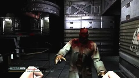 Doom 3 BFG (PS3) Gameplay Sample