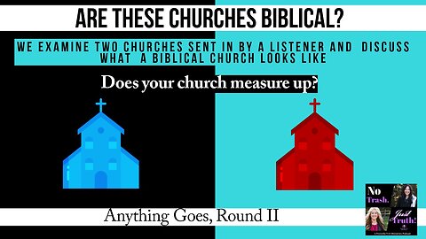 Are These Churches Biblical?