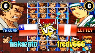 The King of Fighters '99 (nakazato Vs. fredy666) [Chile Vs. Peru]