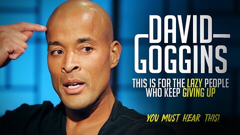 David Goggins very impactful speech