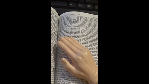 Tuesday read time with SPH. A readying Ezekiel 45:9. Picked at random, enjoy! #holybible #funnyvideo