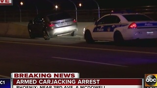 Phoenix police catch suspect who stole car