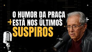 Carlos Alberto de Nóbrega diz que o humor da praça está nos últimos suspiros - Flow podcast