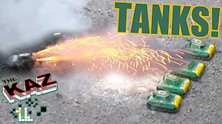 Army Tank Fireworks