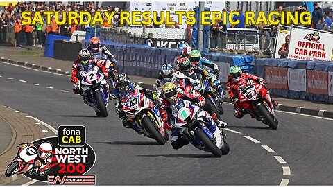 North West 200 Saturday Race Results