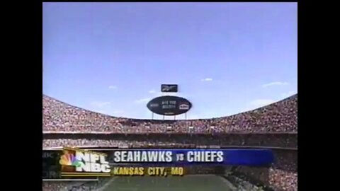 1997-09-28 Seattle Seahawks vs Kansas City Chiefs