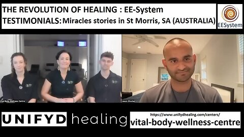 UNIFYD HEALING EESystem-TESTIMONIAL: Miracles stories in St Morris, SA (AUSTRALIA)