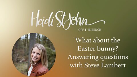 What about the Easter bunny? Answering questions with Steve Lambert