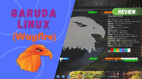 Garuda Linux (Wayfire) - Review