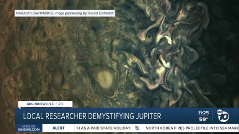 San Diego researcher helping demystify vortexes on Jupiter