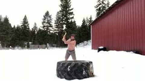 Hammer, Tire Flips, and Carries in the Snow