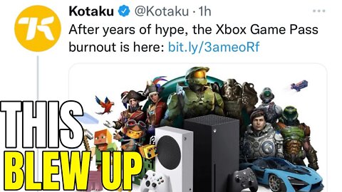 Kotaku Vs Xbox Game Pass Controversy Sparks Twitter - It's All STUPID