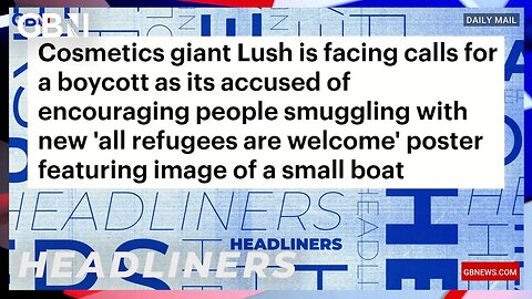 Cosmetics giant Lush is facing calls for a boycott as it's accused of encouraging people smuggling