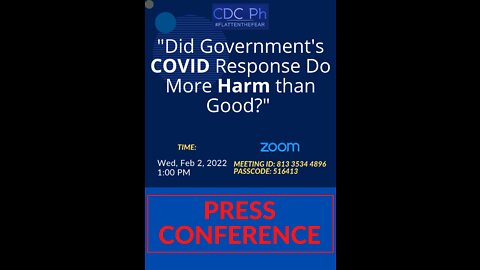 CDC Ph PRESS CONFERENCE Feb 2, 2022