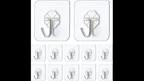 180 Degree Rotating Heavy Duty Sticky Wall Hooks