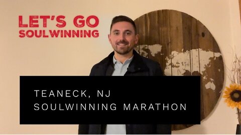 Teaneck, New Jersey Soul-Winning Marathon with Pastor Roger Jimenez | June 11th, 2022