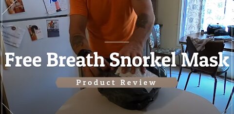 Free Breath snorkel mask - unboxing and review