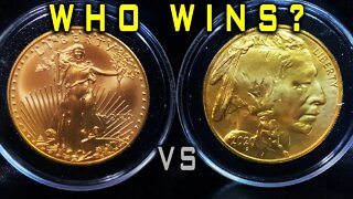 Gold Eagle Vs Gold Buffalo! Who Wins?