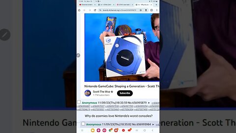this guy really thinks the gamecube is nintendos worst console