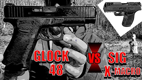Slim Compact SQUABBLE | Glock 48 Shield Arms S15 vs. SIG P365 X Macro 9mm