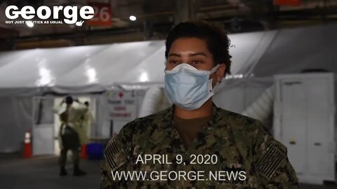 Interview: U.S. Navy Hospital Corpsman 1st Class Brittany Berkley, USNS COMFORT, April 9th 2020