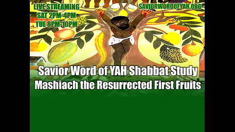 Savior Word of YAH Shabbat Study: Mashiach the Resurrected First Fruits