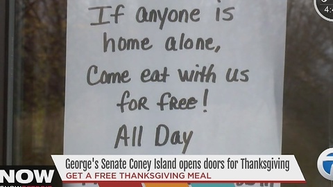 Local coney island offers free meal for Thanksgiving