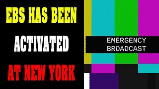 INFORMATION LATEST NEWS !!! EBS HAS BEEN ACTIVATED AT NEW YORK - TRUMP NEWS