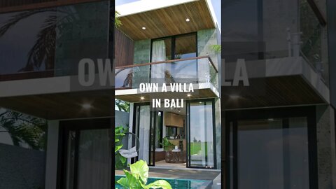 Insane Tiny House Walkthrough in Bali | Balitecture #shorts