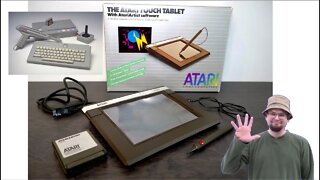 Atari Touch Tablet From 1983 - For The 8 Bit Family Computer Line