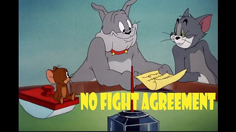 TOM AND JERRY AND DOG NO FIGHT AGREEMENT | MUST WATCH