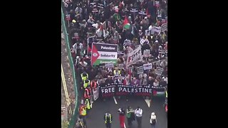 Massive Pro Terrorist Protest in London