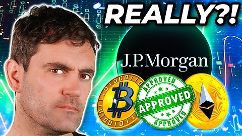 While Preaching "Stay Away From Crypto!" Banks like JP Morgan have been Buying it Up! 🤑💰🏦🙄