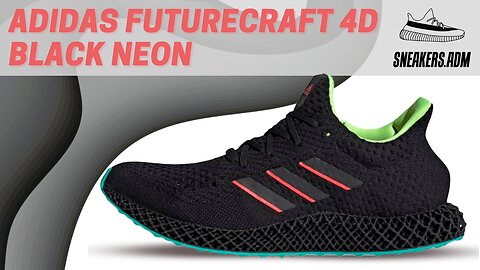 Adidas Futurecraft 4D Black Neon - GZ8626 - @SneakersADM