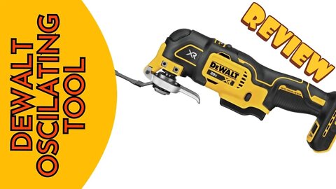 DEWALT OSCILLATING TOOL (REVIEW DCS356B) - The Tool With A Thousand Uses