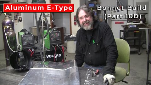 Metal Shaping: Jaguar E-Type Aluminum Bonnet Build (Part 10D)