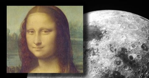 Mona Lisa on the Moon: NASA's Remarkable Lunar Artwork 🚀🌕🎨