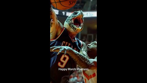 Happy March Madness to Humans and Turtles