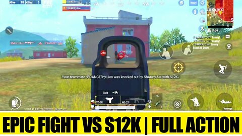 Epic Fight VS S12k Full Action Pubg Lite Game Play Danger Gaming