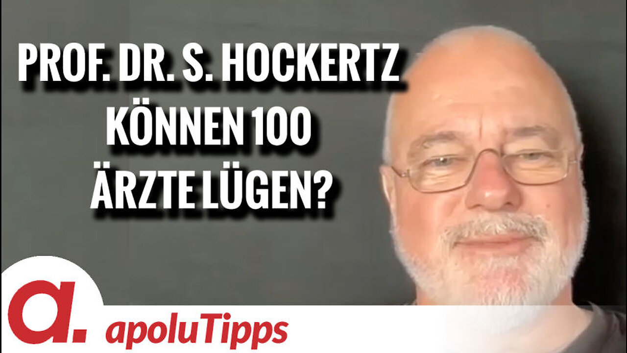 Interview mit Prof. Dr. Stefan Hockertz "Können 100 Ärzte lügen?"
