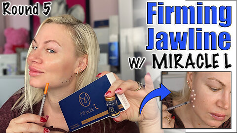Firming Jawline with Miracle L from AceCosm, Round 5 | Anti Aging | Code Jessica10 Saves you Money!