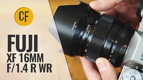 Fuji XF 16mm f/1.4 R WR lens review with samples