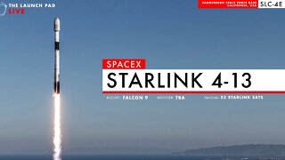 LIVE! SpaceX Starlink 4-13