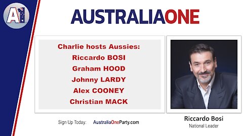 AustraliaOne Party - Charlie Hosts Aussies