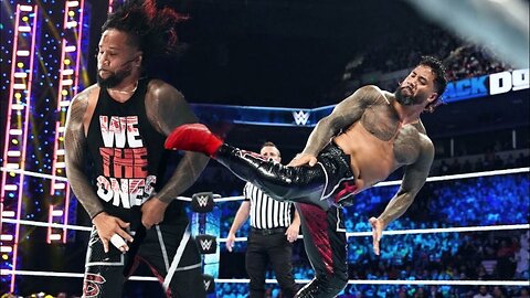 Jey Uso Vs Jimmy Uso Full Fight WWE Smackdown 2023 Highlights Roman Reigns
